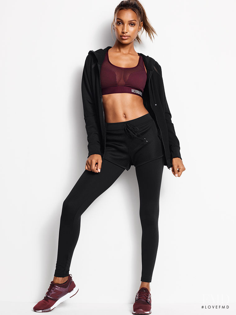 Jasmine Tookes featured in  the Victoria\'s Secret VSX catalogue for Spring/Summer 2018