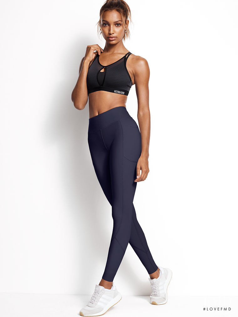 Jasmine Tookes featured in  the Victoria\'s Secret VSX catalogue for Spring/Summer 2018