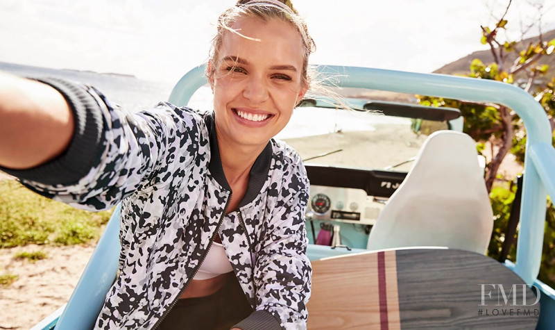 Josephine Skriver featured in  the Victoria\'s Secret VSX catalogue for Spring/Summer 2018