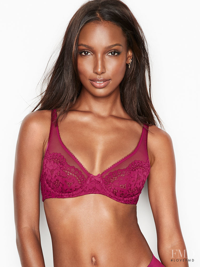 Jasmine Tookes featured in  the Victoria\'s Secret catalogue for Autumn/Winter 2018