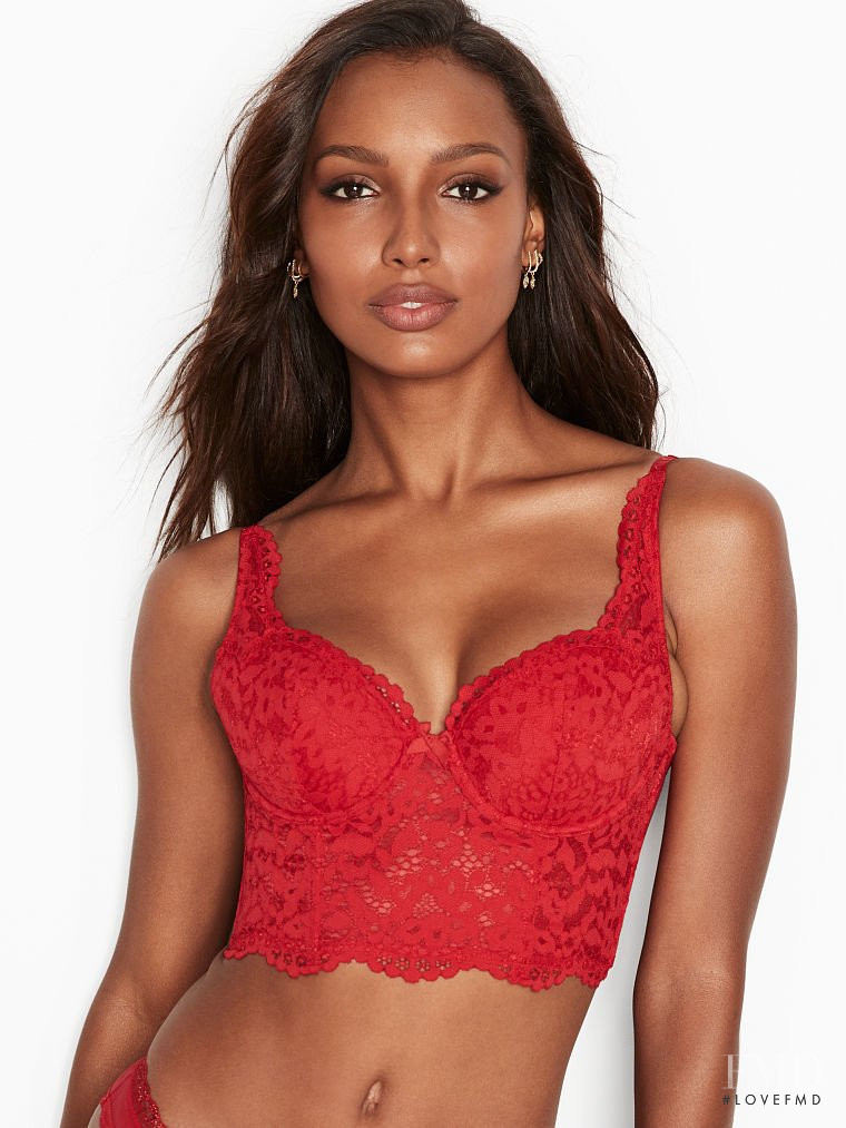 Jasmine Tookes featured in  the Victoria\'s Secret catalogue for Autumn/Winter 2018