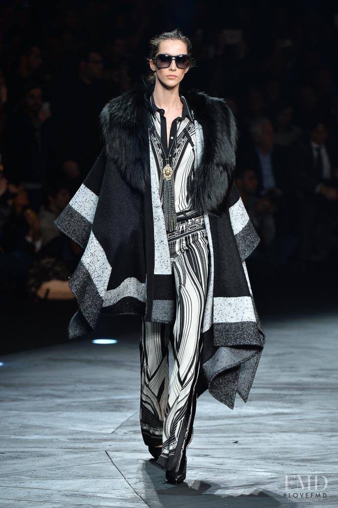 Alana Zimmer featured in  the Roberto Cavalli fashion show for Autumn/Winter 2014