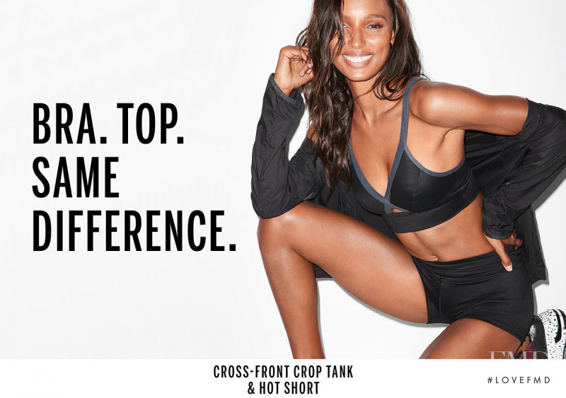 Jasmine Tookes featured in  the Victoria\'s Secret VSX catalogue for Autumn/Winter 2018