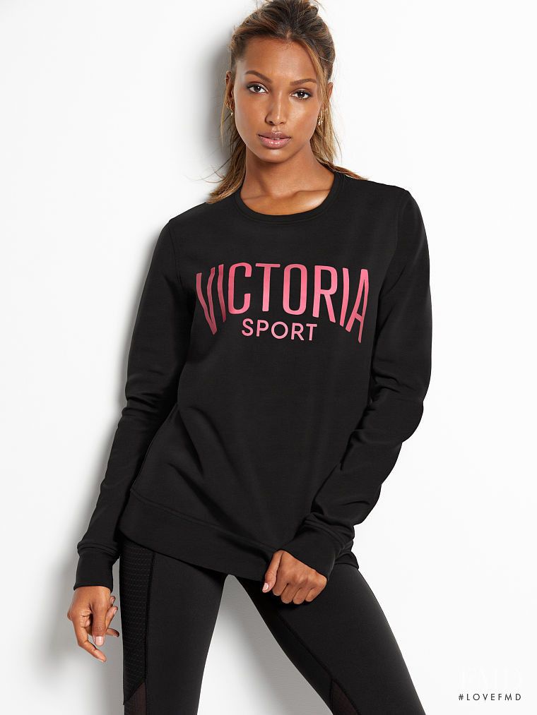 Jasmine Tookes featured in  the Victoria\'s Secret VSX catalogue for Autumn/Winter 2018