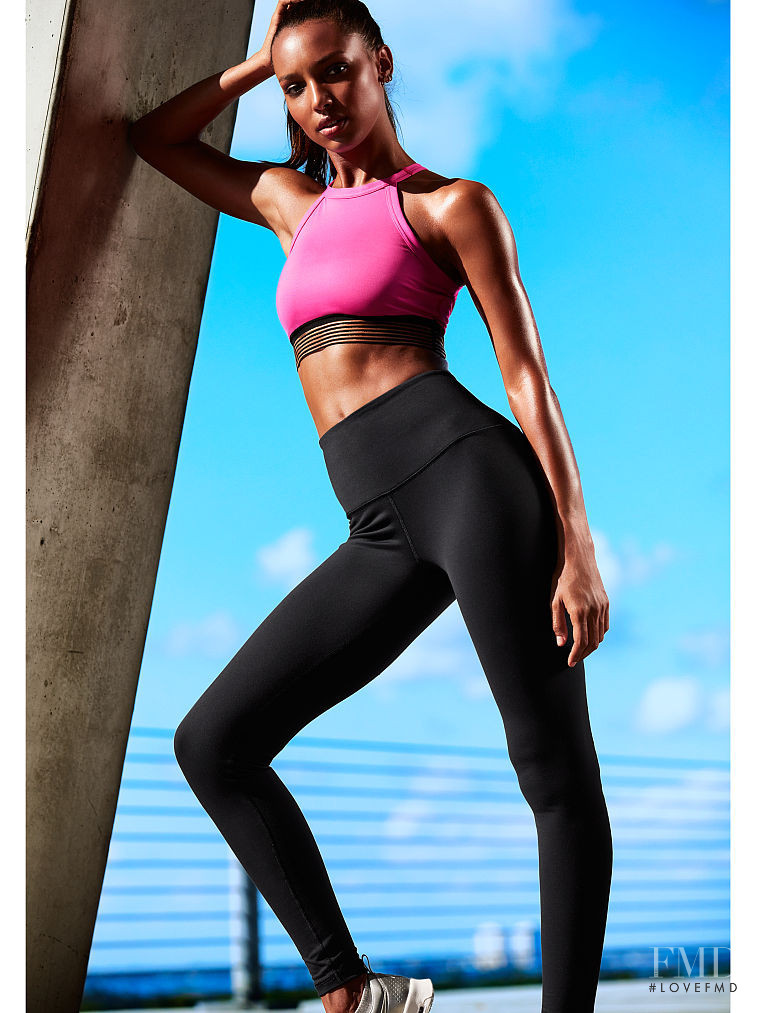 Jasmine Tookes featured in  the Victoria\'s Secret VSX catalogue for Spring/Summer 2017