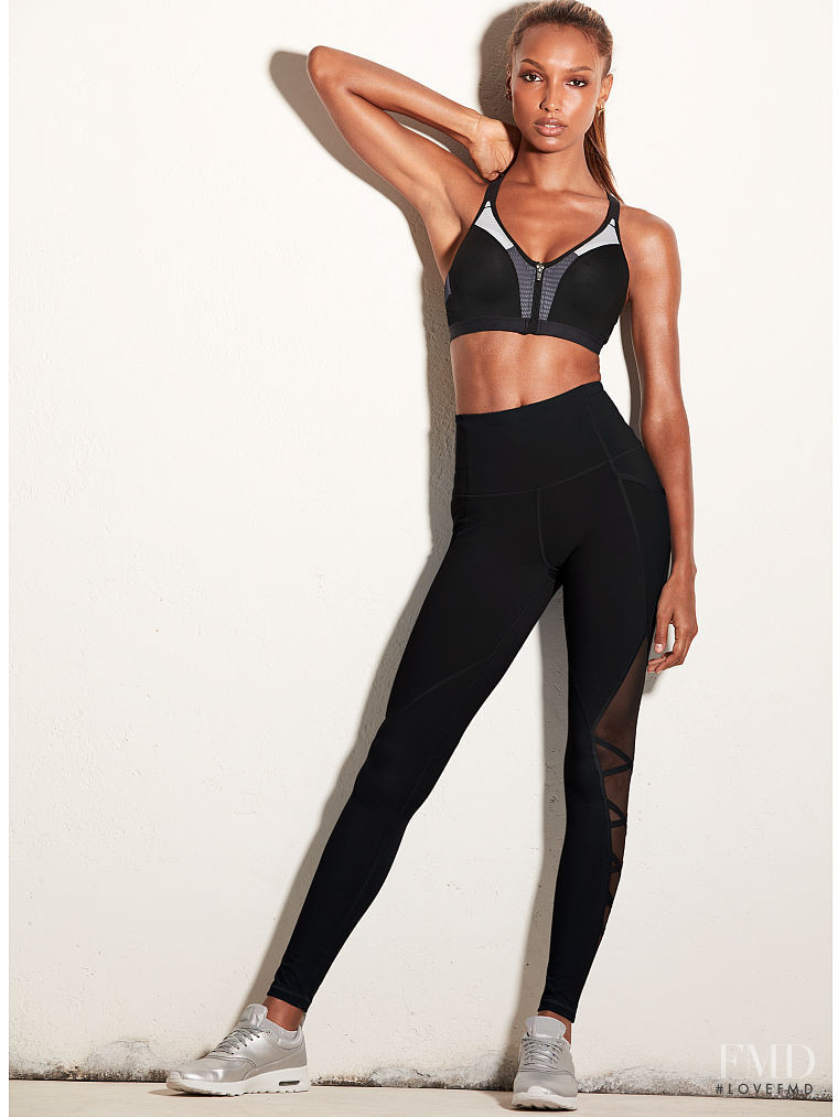 Jasmine Tookes featured in  the Victoria\'s Secret VSX catalogue for Spring/Summer 2017