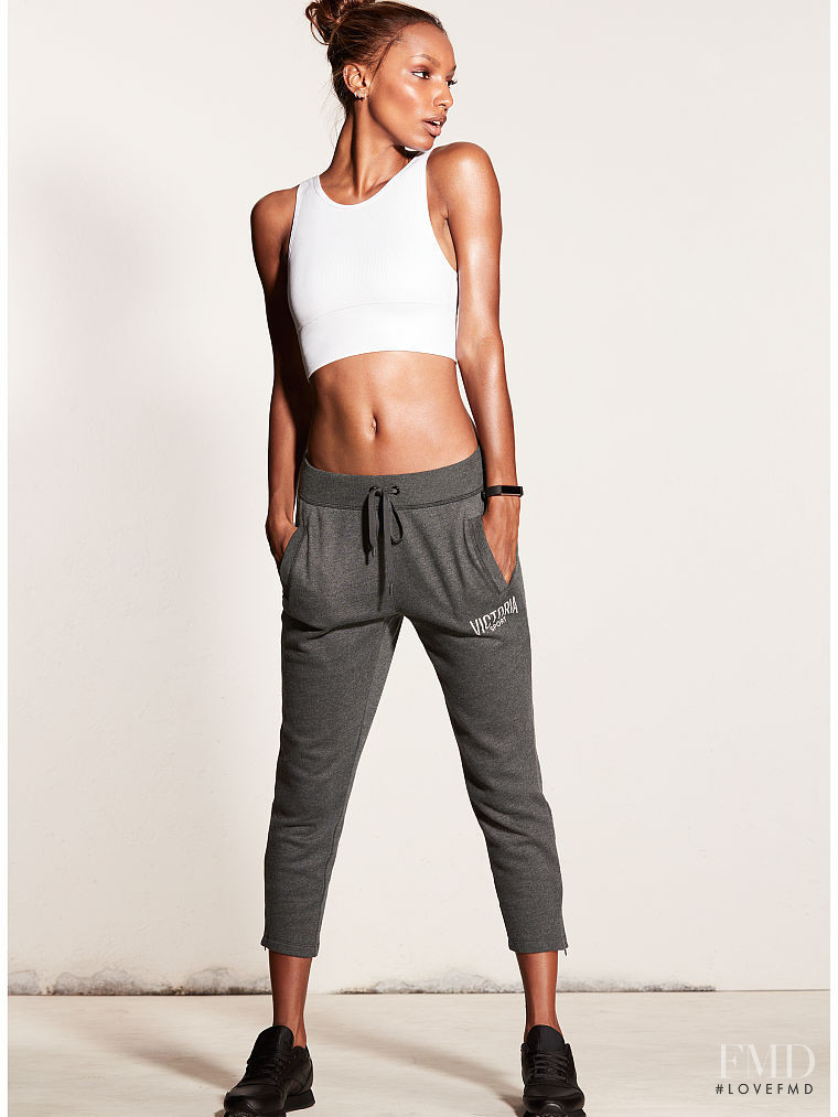 Jasmine Tookes featured in  the Victoria\'s Secret VSX catalogue for Spring/Summer 2017