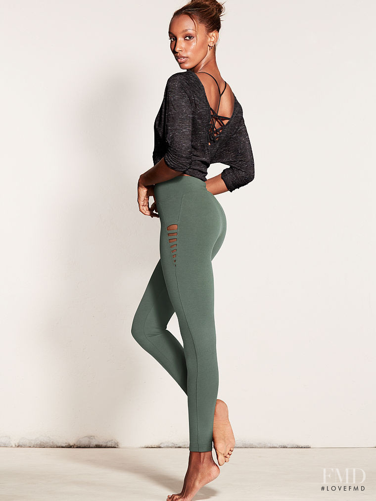 Jasmine Tookes featured in  the Victoria\'s Secret VSX catalogue for Spring/Summer 2017
