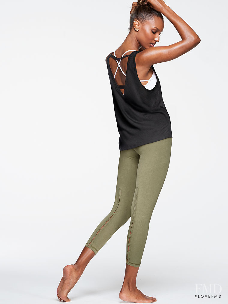 Jasmine Tookes featured in  the Victoria\'s Secret VSX catalogue for Spring/Summer 2017