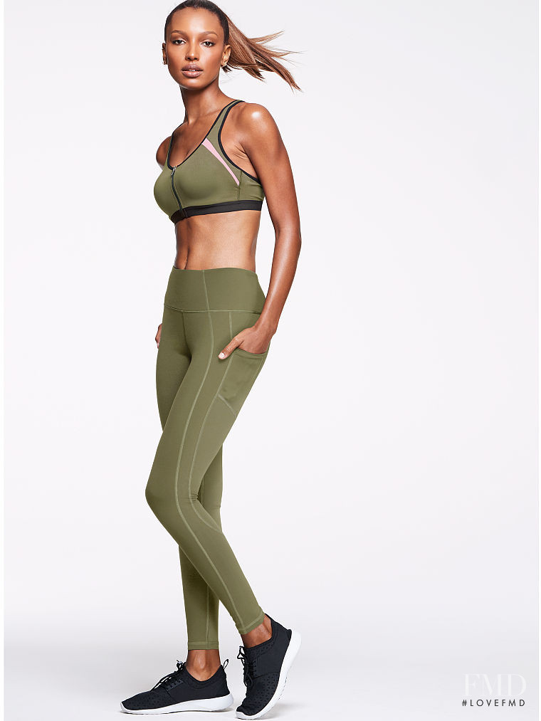 Jasmine Tookes featured in  the Victoria\'s Secret VSX catalogue for Spring/Summer 2017