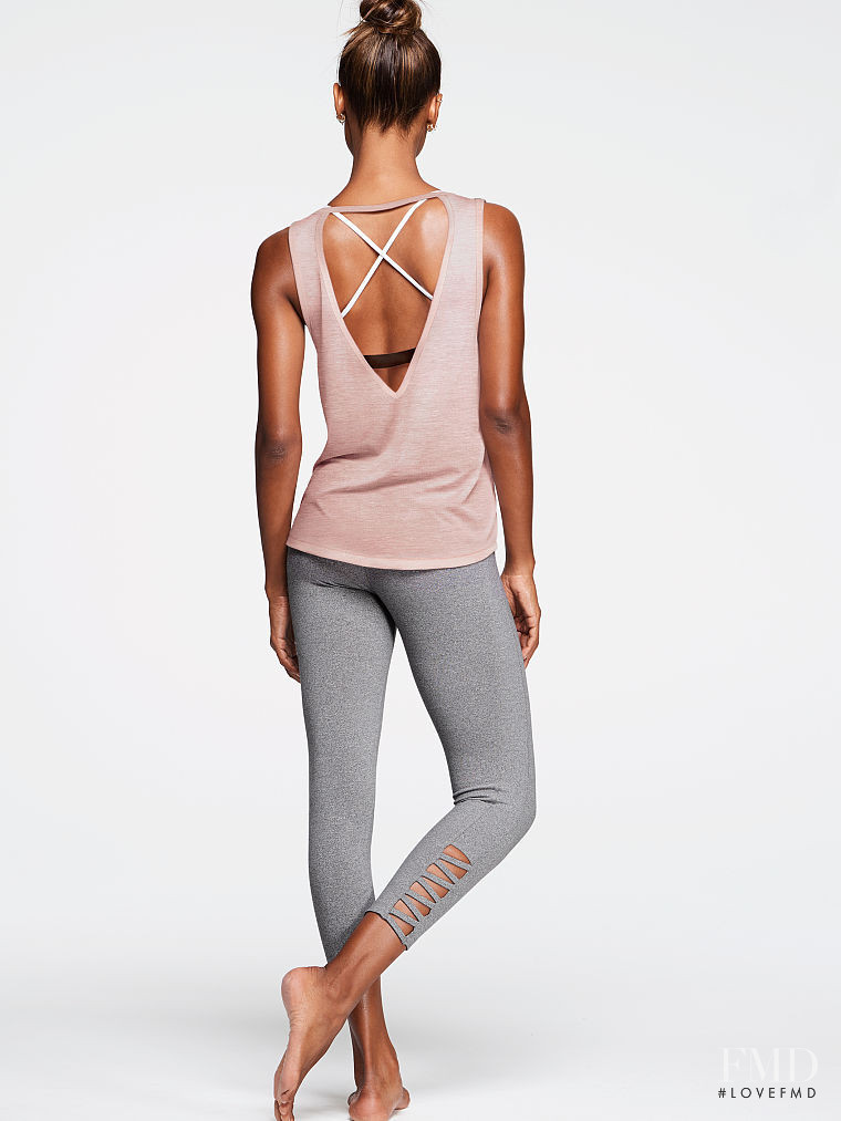 Jasmine Tookes featured in  the Victoria\'s Secret VSX catalogue for Spring/Summer 2017