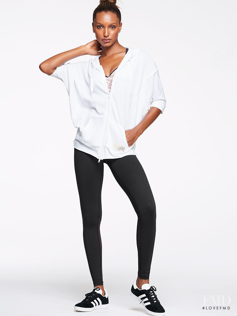 Jasmine Tookes featured in  the Victoria\'s Secret VSX catalogue for Spring/Summer 2017