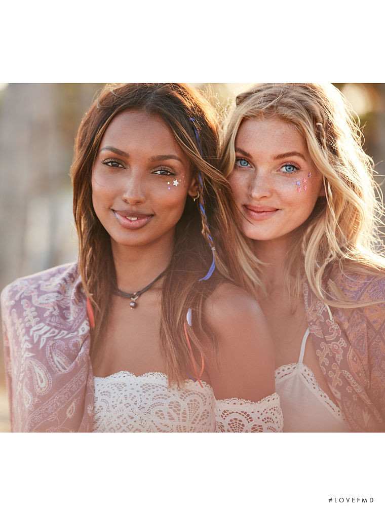 Jasmine Tookes featured in  the Victoria\'s Secret catalogue for Spring/Summer 2017