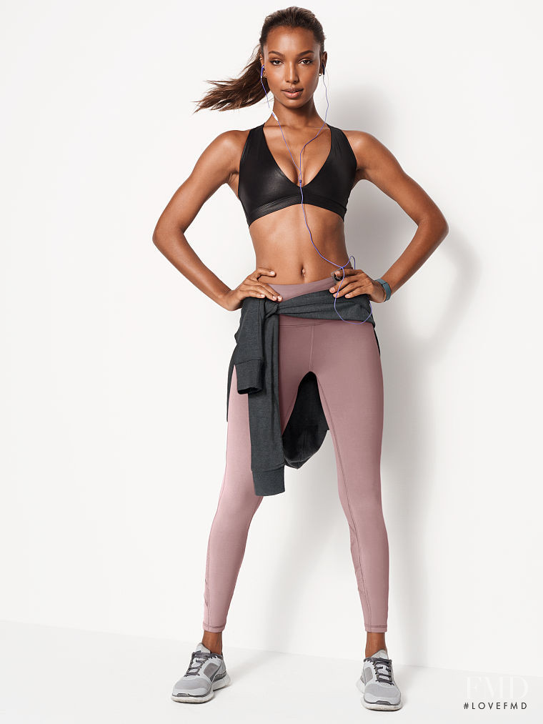 Jasmine Tookes featured in  the Victoria\'s Secret VSX catalogue for Autumn/Winter 2017