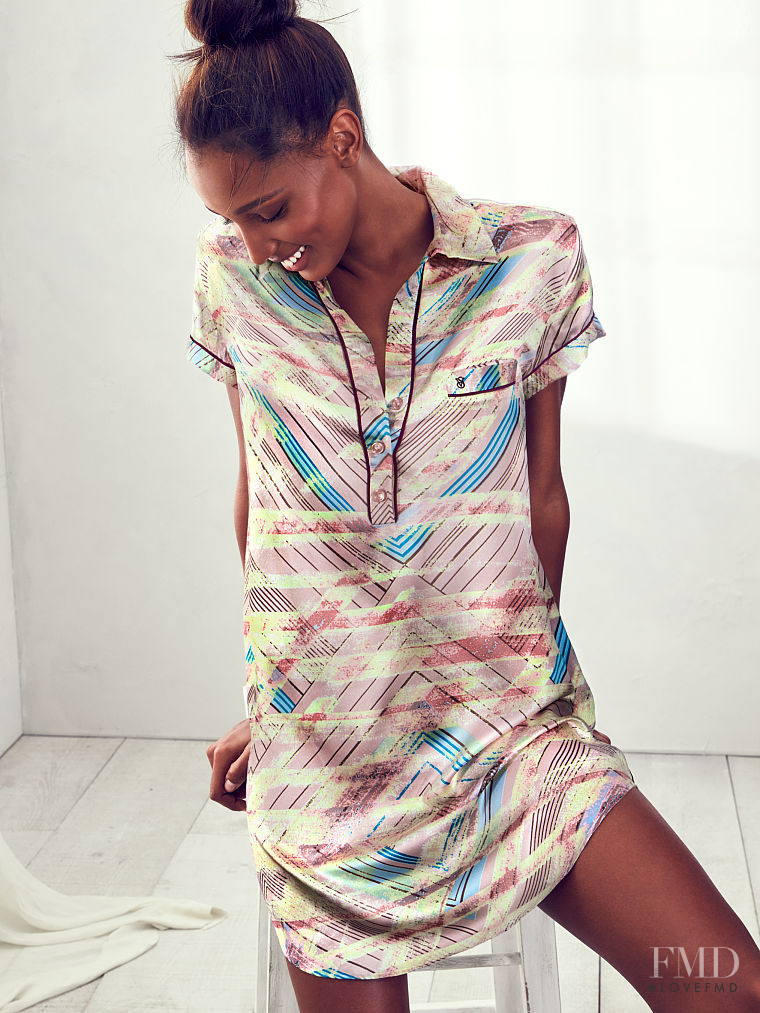 Jasmine Tookes featured in  the Victoria\'s Secret catalogue for Spring/Summer 2016