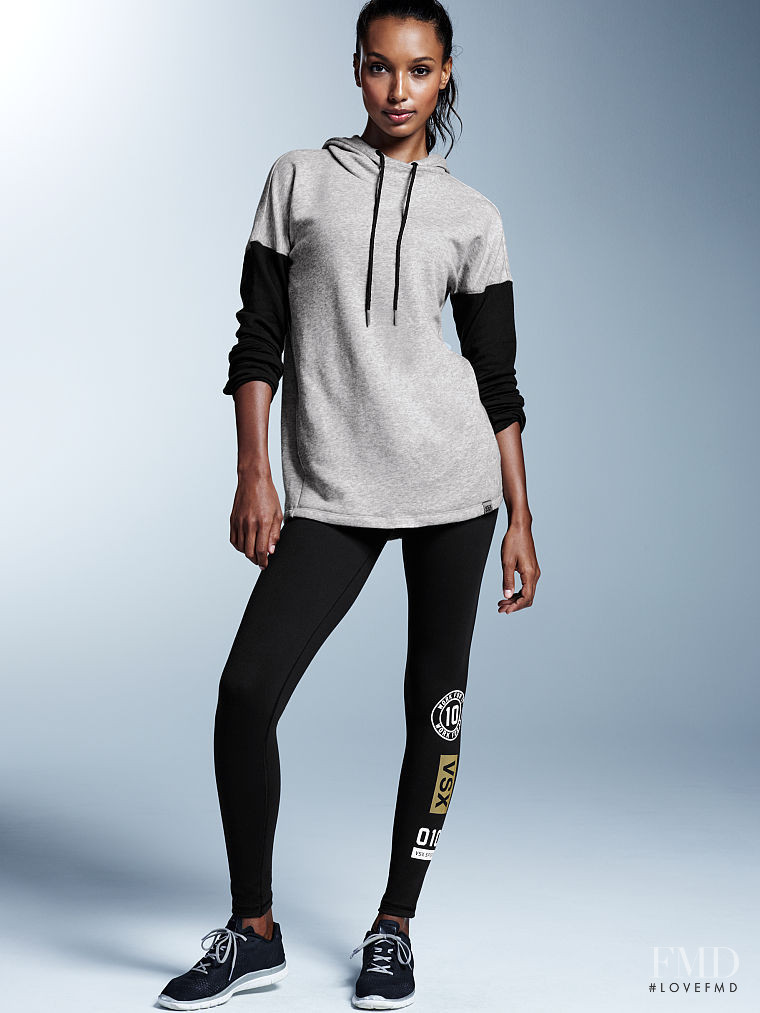 Jasmine Tookes featured in  the Victoria\'s Secret VSX catalogue for Spring/Summer 2016