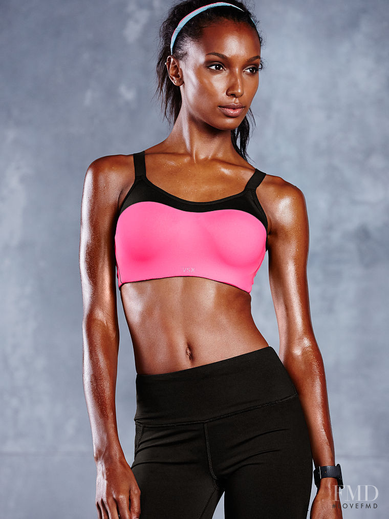 Jasmine Tookes featured in  the Victoria\'s Secret VSX catalogue for Spring/Summer 2016