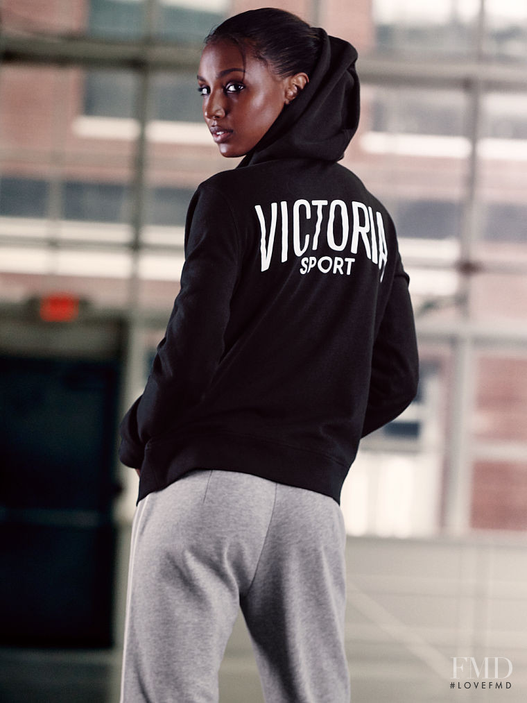 Jasmine Tookes featured in  the Victoria\'s Secret VSX catalogue for Autumn/Winter 2016