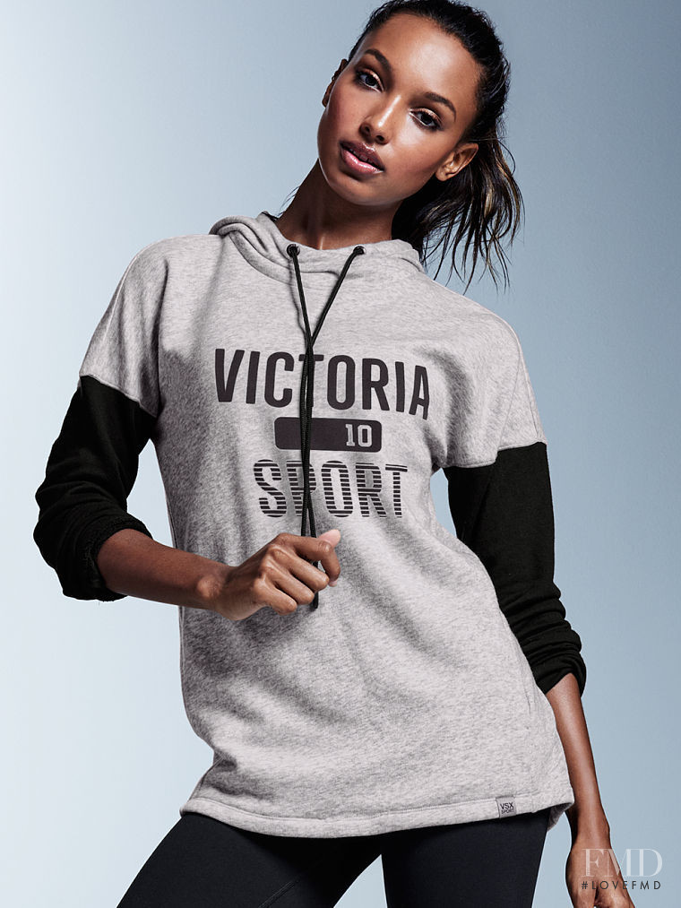 Jasmine Tookes featured in  the Victoria\'s Secret VSX catalogue for Autumn/Winter 2016
