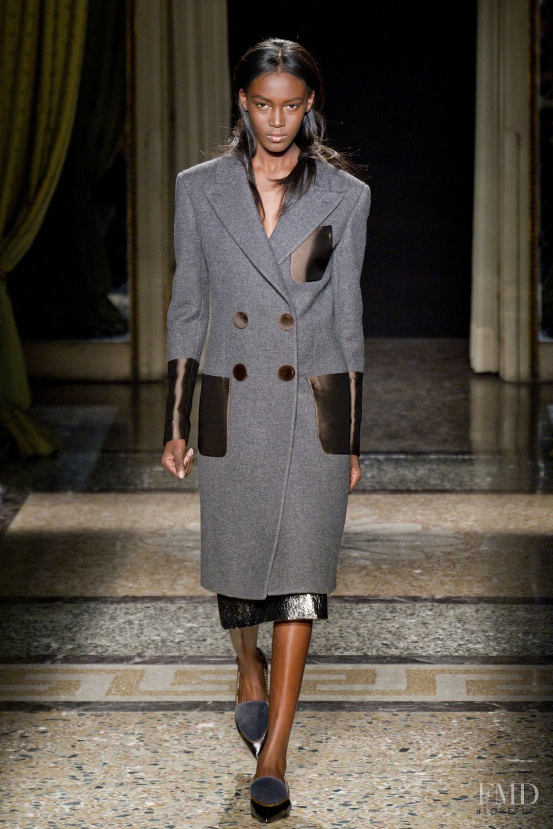 Kai Newman featured in  the Aquilano.Rimondi fashion show for Autumn/Winter 2014