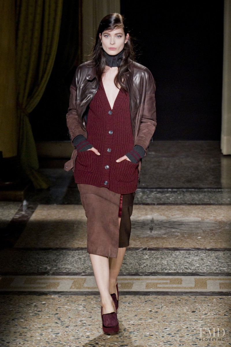 Larissa Hofmann featured in  the Aquilano.Rimondi fashion show for Autumn/Winter 2014