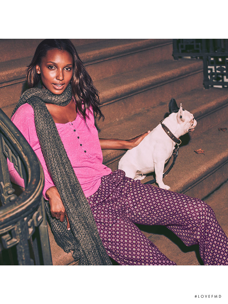 Jasmine Tookes featured in  the Victoria\'s Secret catalogue for Autumn/Winter 2016