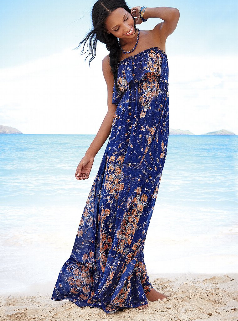 Jasmine Tookes featured in  the Victoria\'s Secret catalogue for Spring/Summer 2012