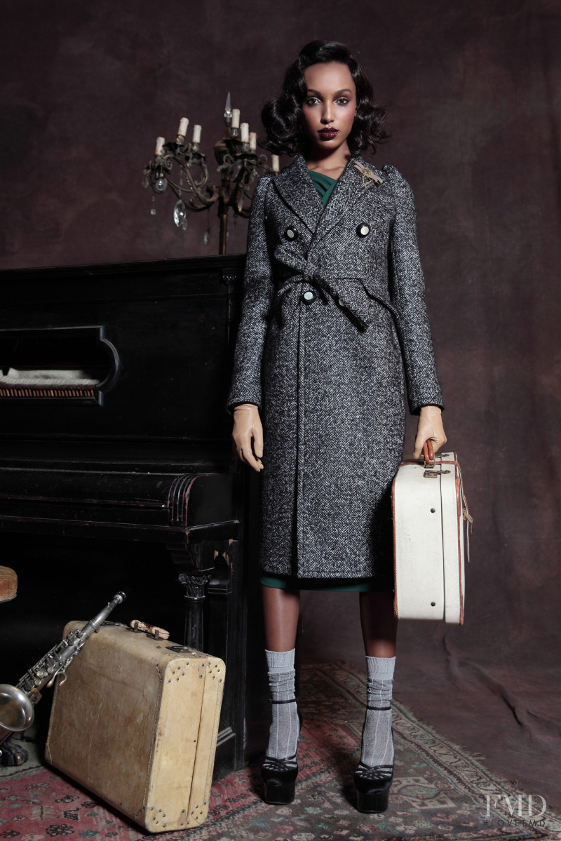 Jasmine Tookes featured in  the DSquared2 lookbook for Pre-Fall 2013