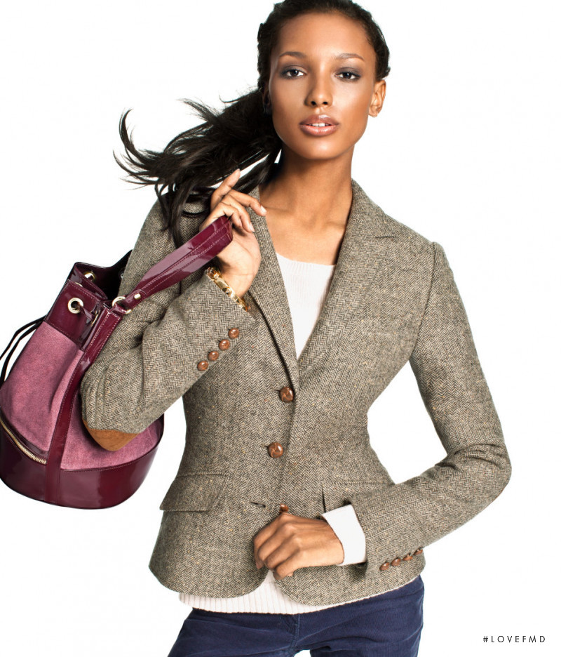 Jasmine Tookes featured in  the H&M catalogue for Autumn/Winter 2012