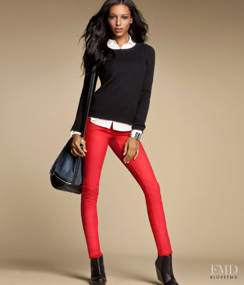 Jasmine Tookes featured in  the H&M catalogue for Autumn/Winter 2012