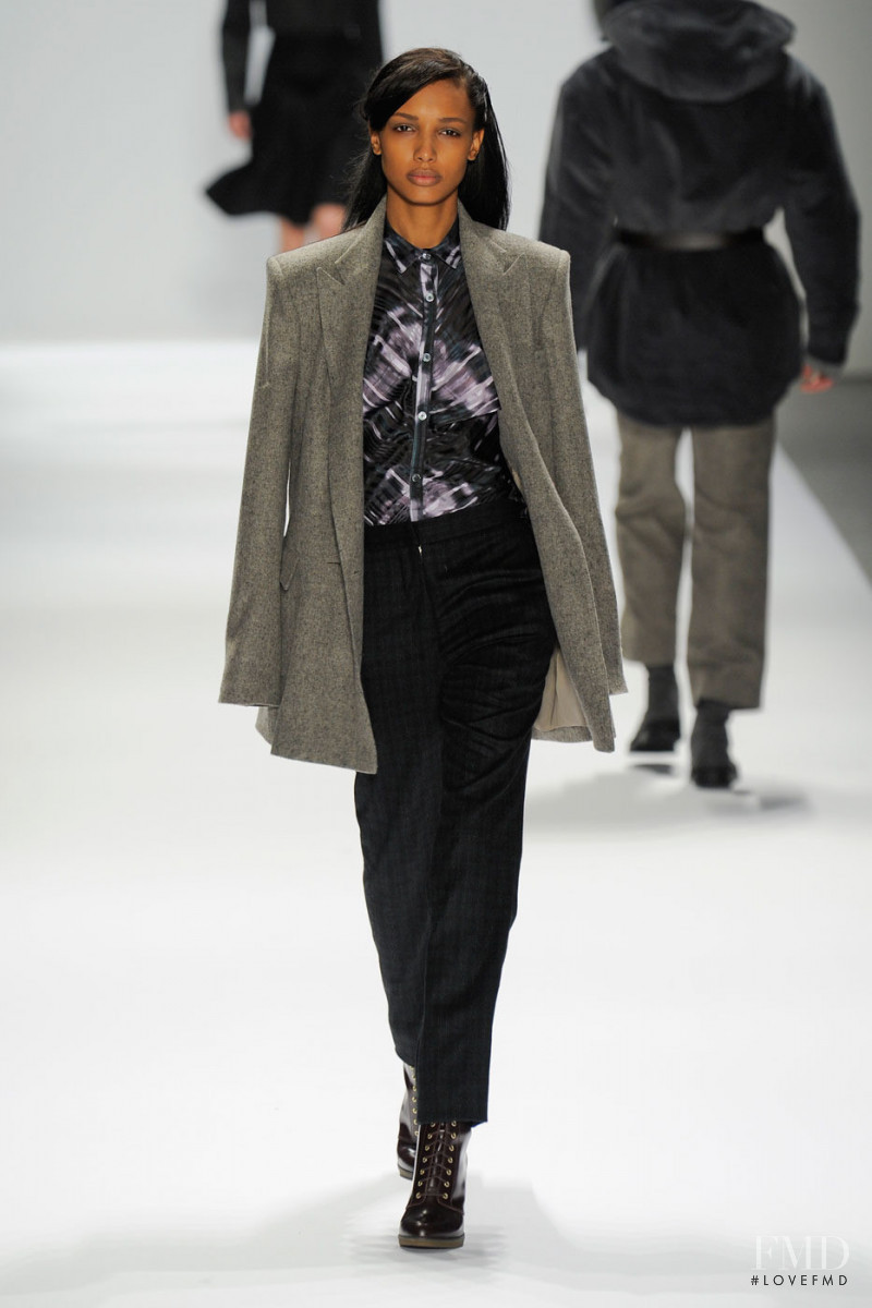 Jasmine Tookes featured in  the Richard Chai fashion show for Autumn/Winter 2012