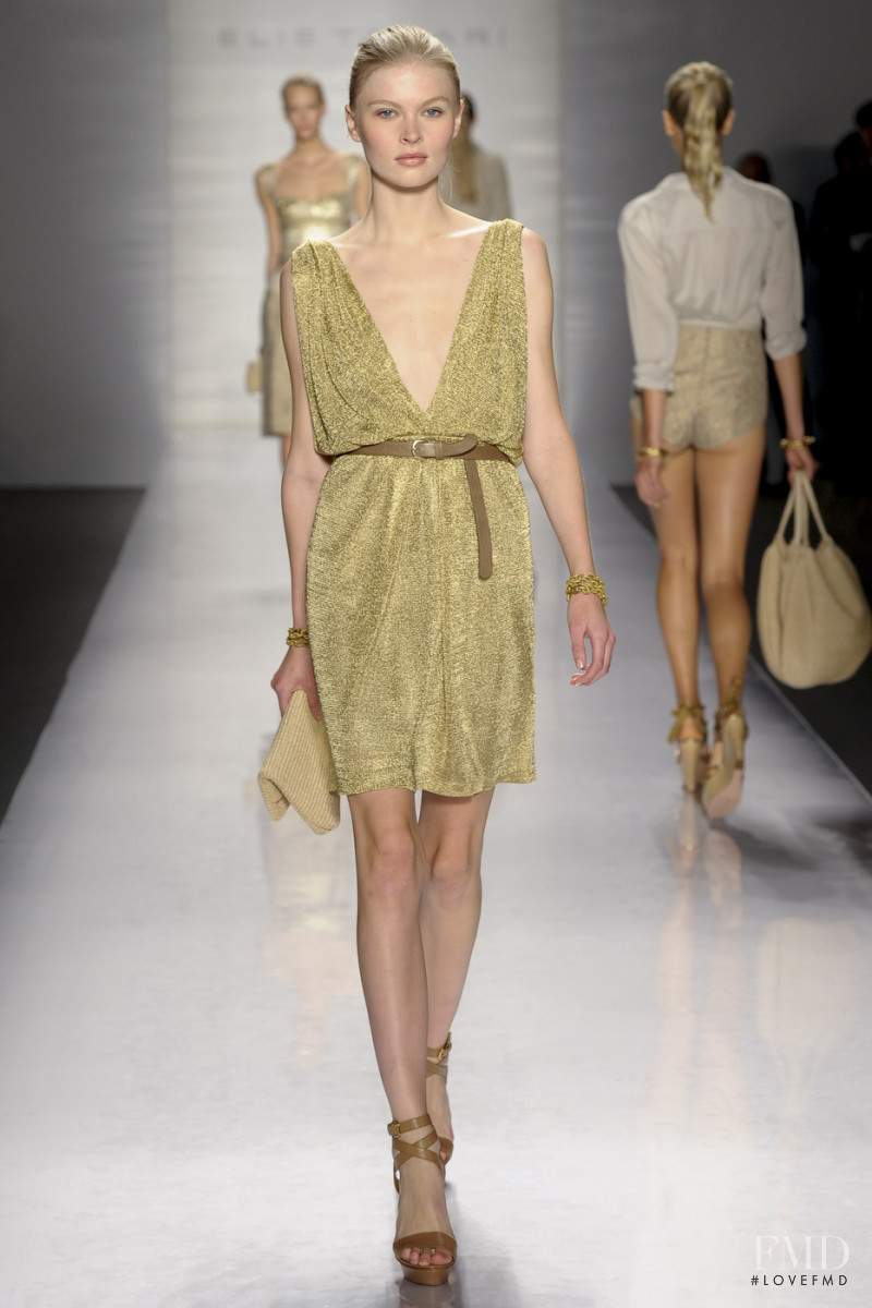 Elie Tahari fashion show for Spring/Summer 2011