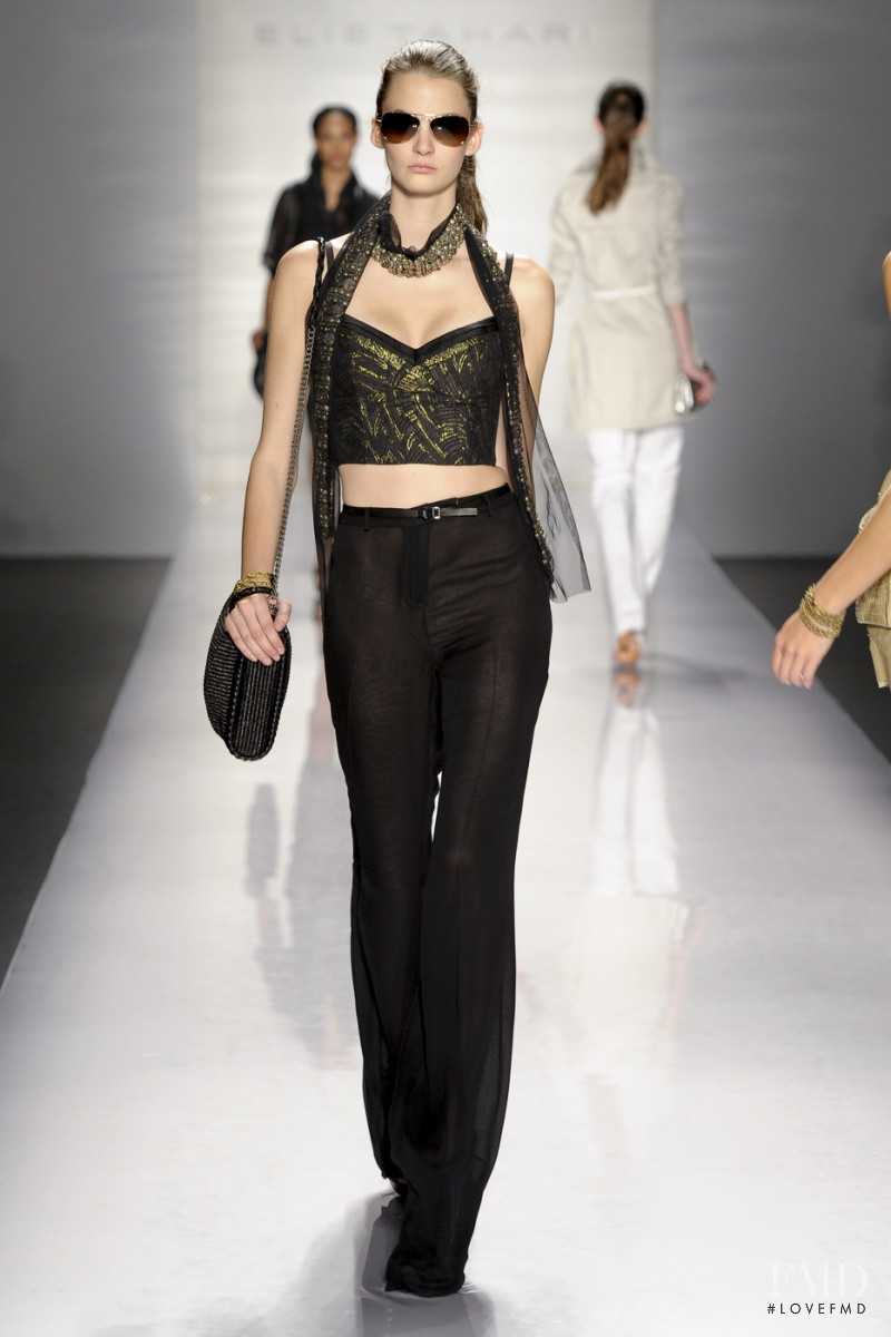 Elie Tahari fashion show for Spring/Summer 2011