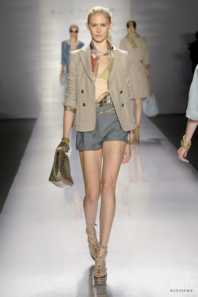 Elie Tahari fashion show for Spring/Summer 2011