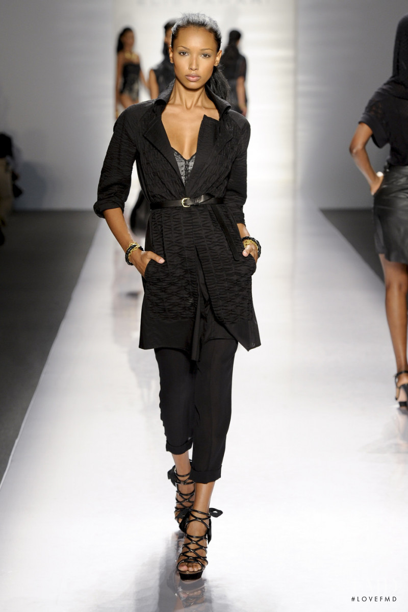 Jasmine Tookes featured in  the Elie Tahari fashion show for Spring/Summer 2011