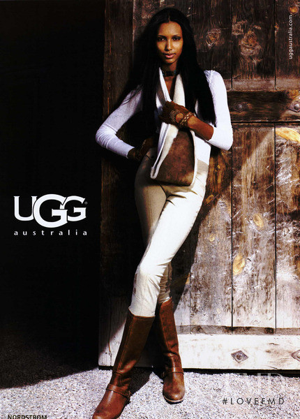 Jasmine Tookes featured in  the UGG Australia advertisement for Autumn/Winter 2011