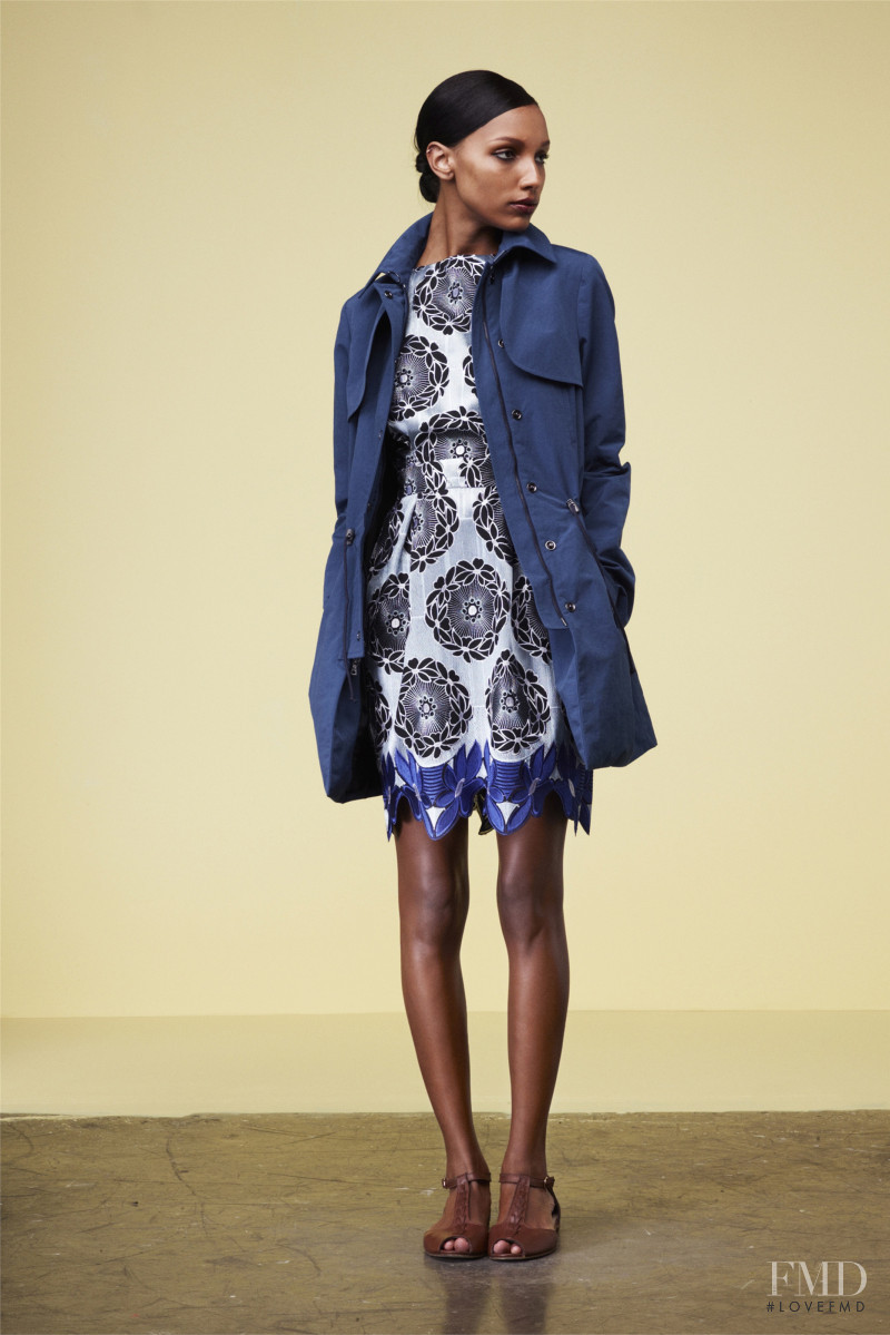 Jasmine Tookes featured in  the Thakoon lookbook for Resort 2013