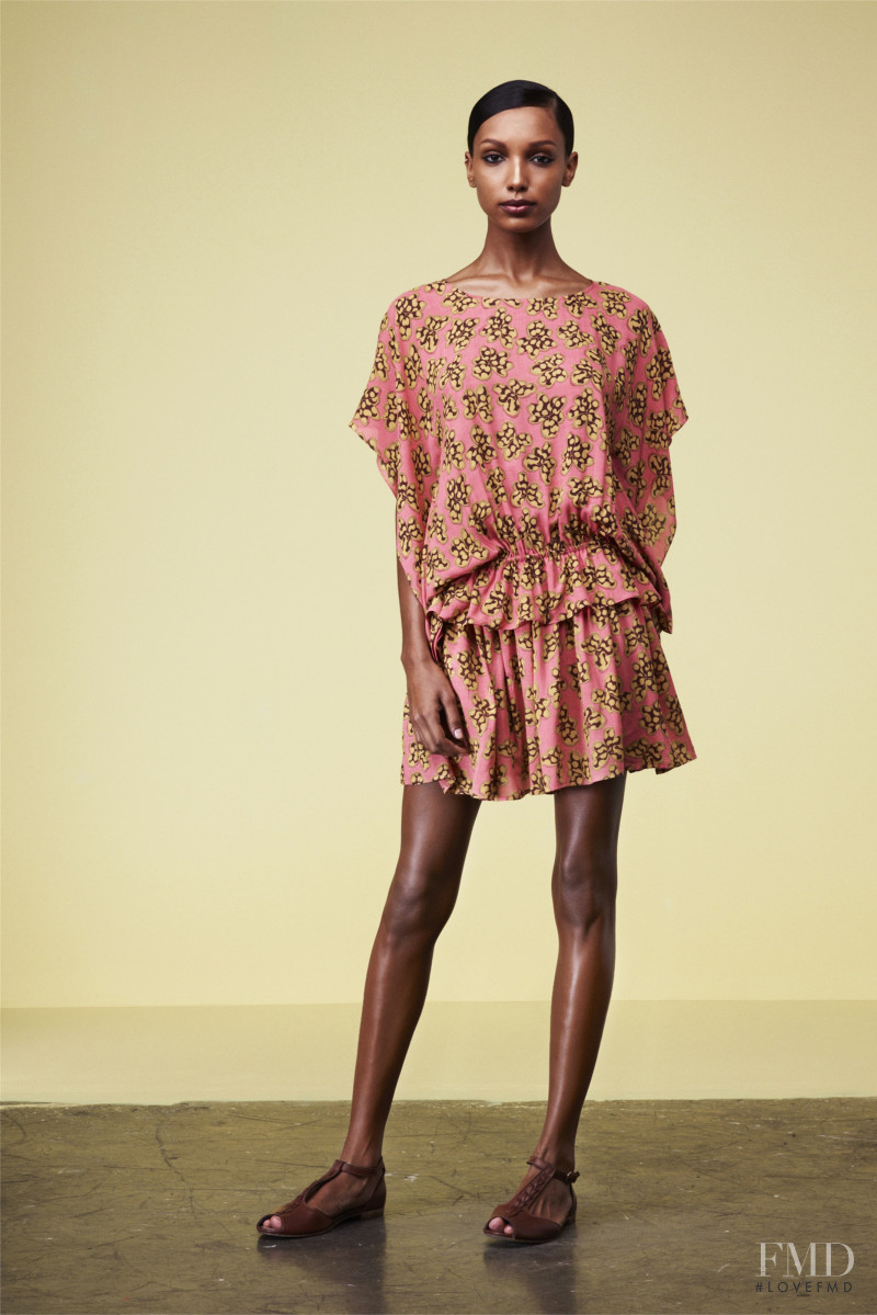 Jasmine Tookes featured in  the Thakoon lookbook for Resort 2013