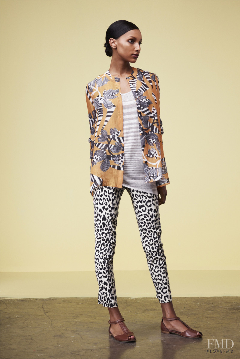 Jasmine Tookes featured in  the Thakoon lookbook for Resort 2013