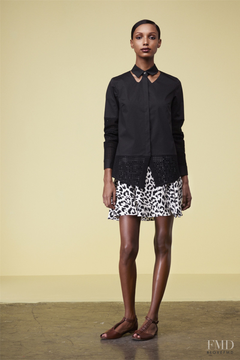 Jasmine Tookes featured in  the Thakoon lookbook for Resort 2013