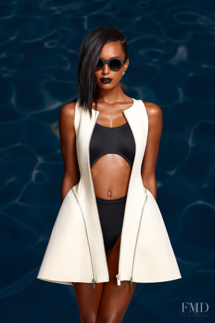 Jasmine Tookes featured in  the Nasty Gal lookbook for Spring/Summer 2013