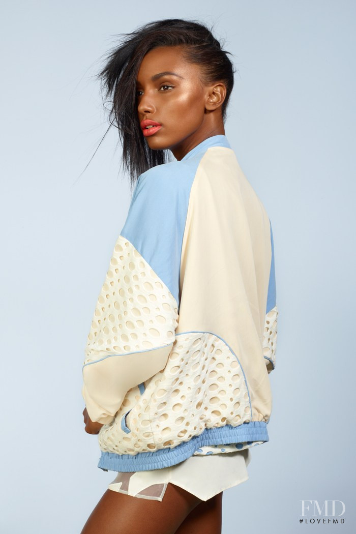 Jasmine Tookes featured in  the Nasty Gal lookbook for Spring/Summer 2013