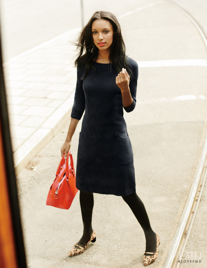 Jasmine Tookes featured in  the Boden catalogue for Autumn/Winter 2013