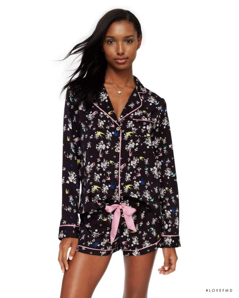 Jasmine Tookes featured in  the Juicy Couture catalogue for Spring/Summer 2014