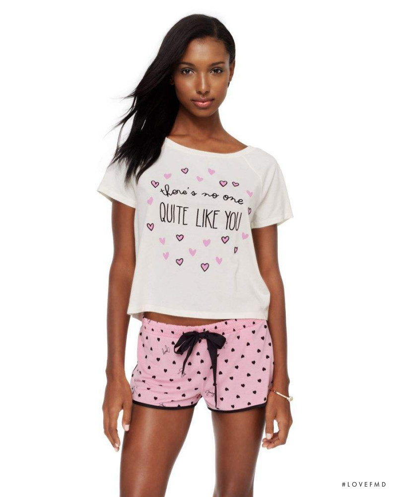 Jasmine Tookes featured in  the Juicy Couture catalogue for Spring/Summer 2014