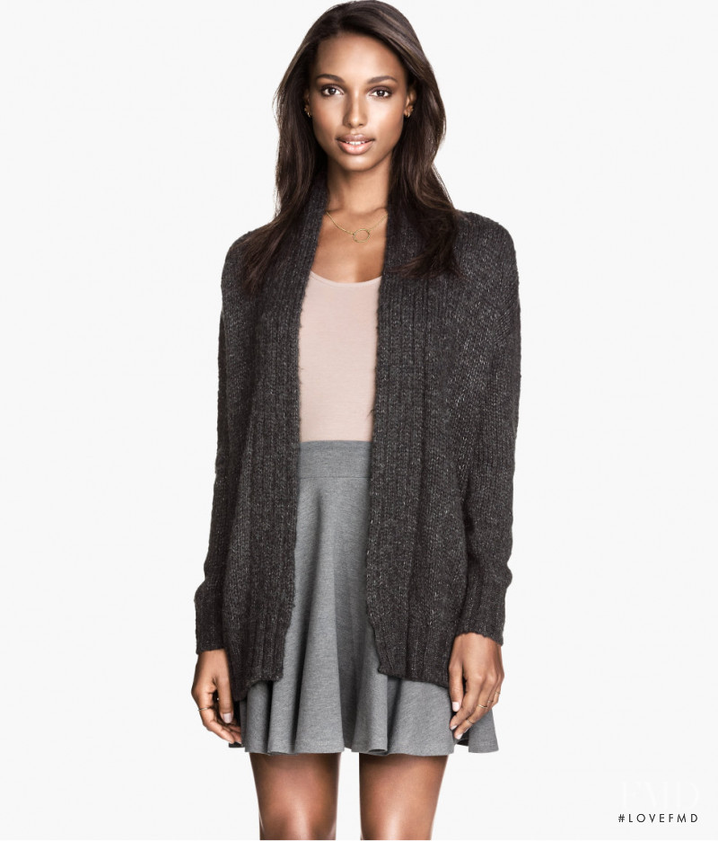 Jasmine Tookes featured in  the H&M catalogue for Fall 2014