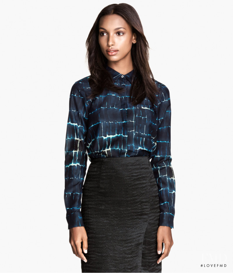 Jasmine Tookes featured in  the H&M catalogue for Fall 2014