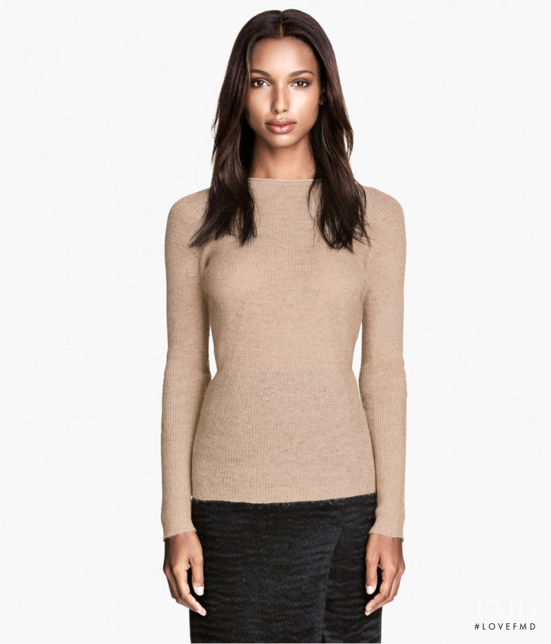 Jasmine Tookes featured in  the H&M catalogue for Fall 2014