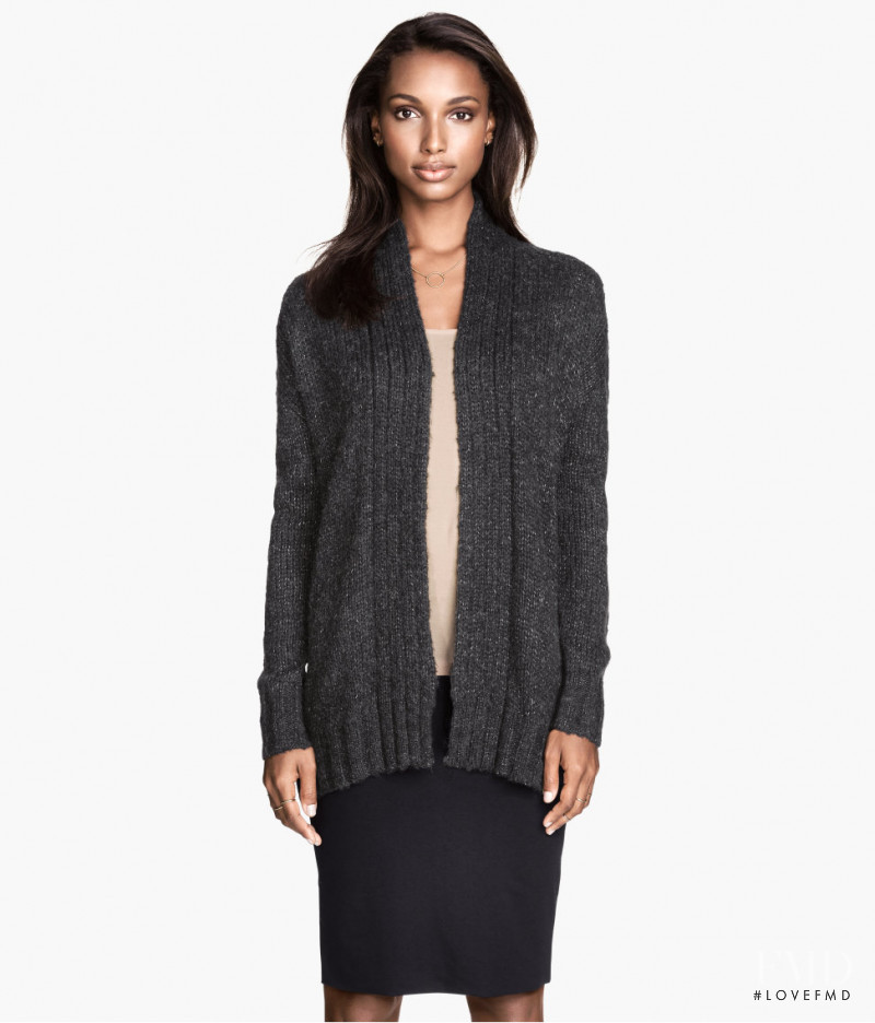 Jasmine Tookes featured in  the H&M catalogue for Fall 2014