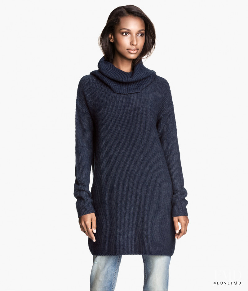 Jasmine Tookes featured in  the H&M catalogue for Fall 2014
